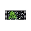 Evergreen Shamrocks Buffalo Plaid Sassafras Indoor Outdoor Switch Doormat 1'10"x10" Black - 2 of 4