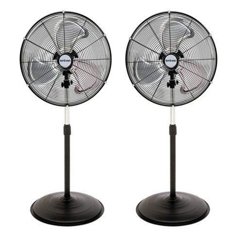 Lasko High Velocity 20 in. 3 Speed Metallic Floor Fan with