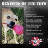 USA-K9 Skull Durable Rubber Chew Toy, Treat Dispenser, Reward Toy, Tug Toy, and Retrieving Toy - Pink - 3 of 4