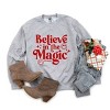 S.W.Smiley Believe in Magic Sparkle - Women's Graphic Sweatshirt - 3 of 4