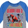 Boys' - Disney - Ready For A Super Christmas Raglan Graphic T-Shirt - 2 of 3