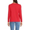 Lands' End Women's Relaxed Supima Cotton Long Sleeve Crew Neck T-Shirt - 2 of 4