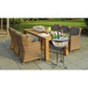 Vintiquewise Galvanized Metal Beverage Cooler Tub with Stand - 2 of 4