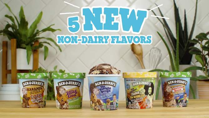 Ben &#38; Jerry&#39;s Non-Dairy Change The Whirled Caramel Frozen Dessert - 16oz, 2 of 7, play video
