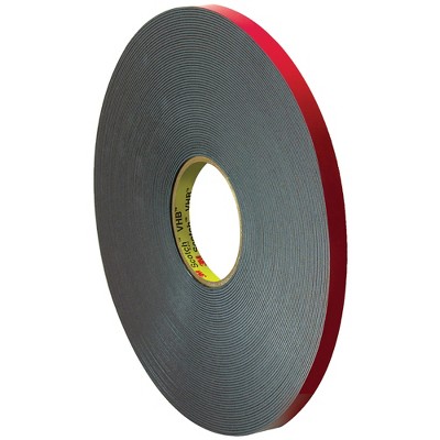 3M 5958FR VHB Tape 40.0 Mil 1/2" x 5 yds. Black 1/Case VHB595812R