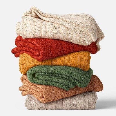 Target big knit online blanket