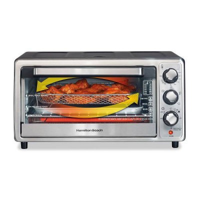 Hamilton Beach Sure-Crisp Air Fryer Toaster Oven Black - 31418