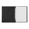 Oxford Paper Report Cover Large 2 Prong Fastener Letter 3" Capacity Black 25/Box 5730105 - 3 of 4