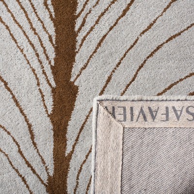 Soho SOH787 Hand Tufted Indoor Area Rug - Grey/Brown - 3'6"x5'6" - Safavieh