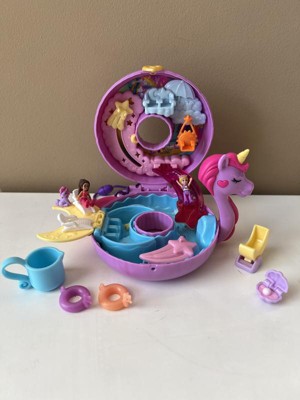 Polly Pocket Sparkle Cove Unicorn Floatie Compact – Treehouse Toys