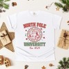 Simply Sage Market Women's North Pole University Stars Short Sleeve Garment Dyed Tee - 3 of 4