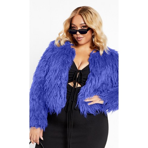 Women's Plus Size Blakely Jacket - Dazzling Blue