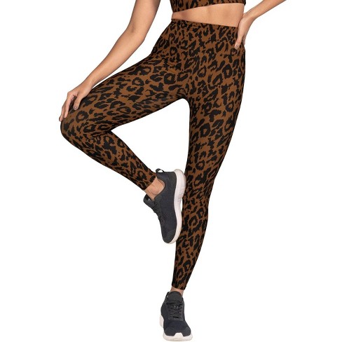 Leonisa High Waisted Legging with Double-Layered Waistband and