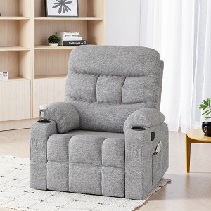 MAYEERTY Limstone Oversized Recliner Chair for Living Room, Spacious Design for Large, Big, Tall Adults - 1 of 4