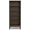 NicBex Multi Sized Cube Bookcase Storage Wood Bookshelves with Tapered Legs for Office Home - 2 of 4