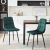 CENGHU Mid-Century Dining Chairs Set of 4, Velvet Accent Chairs for Kitchen, Living Room - 2 of 4