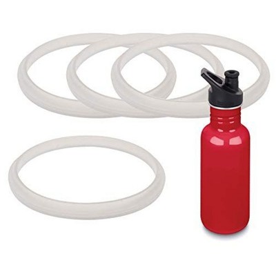 Impresa Compatible 4 Pack Gaskets/O-Rings for Klean Kanteen Classic Cap