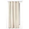 Evideco French Home Goods Elegant Window Curtain Panel - 100% Cotton, Light-Filtering Privacy Drapes, 95x55 Inches - 2 of 4