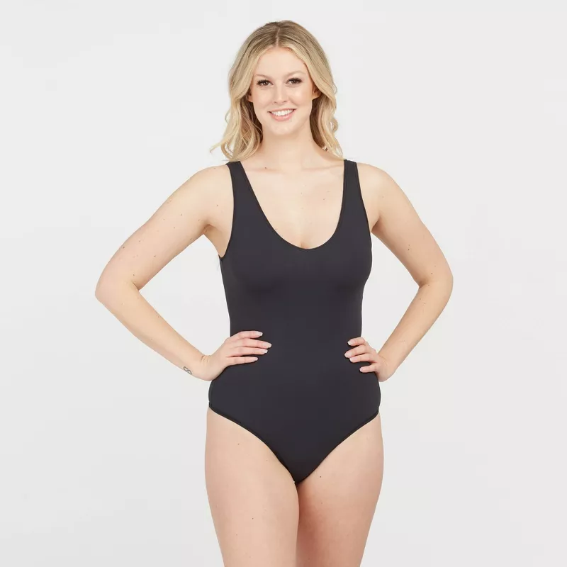 Assets by Spanx Women's Smoothing Bodysuit - Palestine