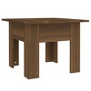 vidaXL Coffee Table Brown Oak 21.7 - 2 of 4