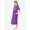 Woman Within Plus Size Button-Front Essential Dress - 4 of 4