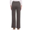 Rekkuna Women's High-Rise Pull-On Palazzo Pants – Stretchy Wide Leg Pants with Front Slant Pockets and Flat Waistband - 3 of 3