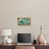 Art Remedy Agate Emerald Cut Green Abstract Wall Art Framed - 2 of 4