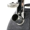 Mr. Coffee 3 Quart Stainless Steel Whistling Tea Kettle with Stay Cool Handle in Black - image 3 of 4