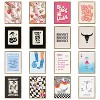 Kate & Laurel All Things Decor 18"x24" Be Nice or Leave Framed Canvas by Honey Island Studio Bright Gold - 4 of 4