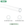 Unique Bargains Clear Plastic Tube PVC Flexible Low Pressure Industrial Tubing 1 Pc - 3 of 4