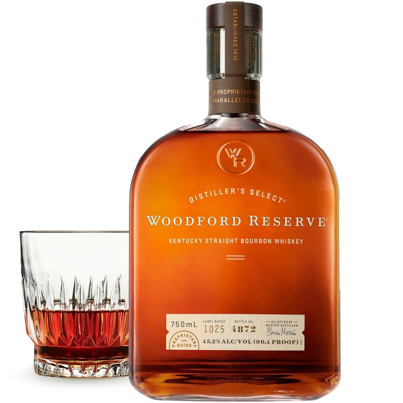 Woodford Reserve Distiller&#39;s Select Kentucky Straight Bourbon Whiskey - 750ml Bottle, 1 of 12