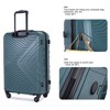 KTMBDW Luggage with Spinner Wheels & Zipper, 3-Piece Travel Suitcase ABS+PC Hardshell Luggage Set with TSA Lock (20+24+28 inch) - 2 of 4