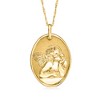 Ross-Simons Italian 14kt Yellow Gold Raffaello's Angel  Pendant Size 0.88 - 3 of 4