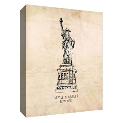 11" x 14" Statue Of Liberty New York Decorative Wall Art - PTM Images