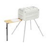 Yakima EXO OpenRange 13 x 27 Inch Wooden Side Rectangular Table and Nesting Plastic Cutting Board with 26 to 43 Inch Height Adjustable Support Leg - 2 of 4