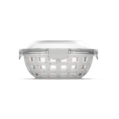 Ello 5.5 Cup Glass Lunch Bowl - White Terrazzo