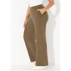 Catherines Women's Plus Size Suprema Wide Leg Pant - 4 of 4