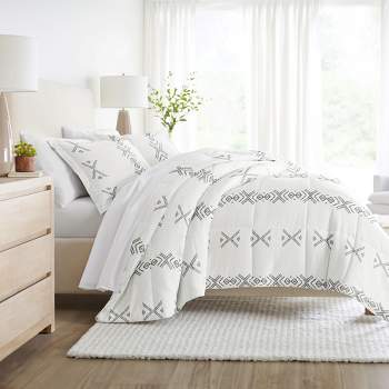 Farmhouse Reversible Superior Soft Comforter Sets, Down Alternative, Easy Care - Becky Cameron