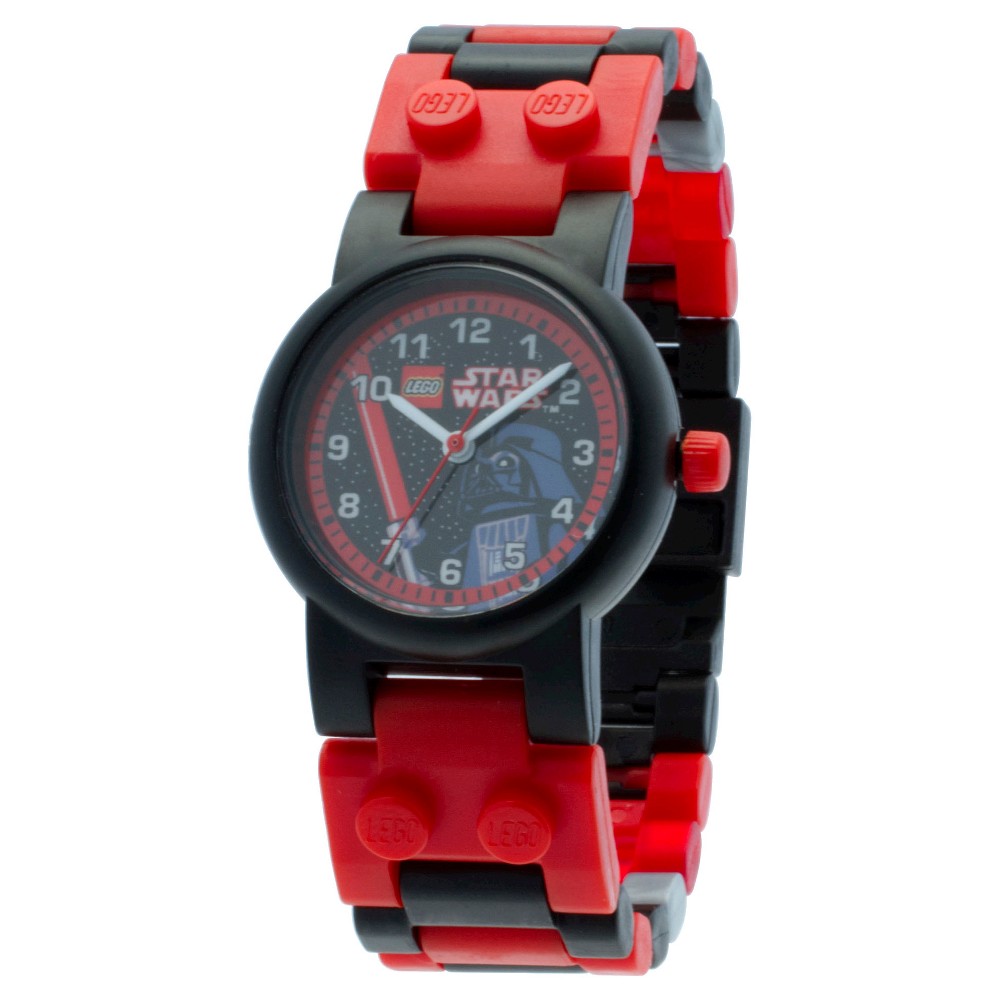 UPC 812768020301 product image for Lego Starwars Darth Vader Kids Watch with Mini Figure-Black and Red, Kids Unisex | upcitemdb.com