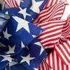 Northlight Stars and Stripes Patriotic Ribbon Wreath - 24" - 4 of 4