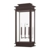 Livex Lighting Princeton 3 - Light Wall Light in  Bronze - 3 of 4