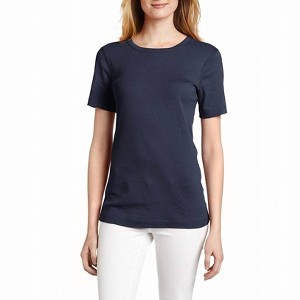 Women's Short Sleeve Crew Neck T-Shirt - three dots - 1 of 1