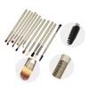 Unique Bargains Eye Makeup Brushes Travel Makeup Brush Set Eyeshadow Eyebrow Eyeliner Makeup Brushes Set 1 Set - image 3 of 4