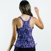 Calypsa Women's Plus Size Maya Tankini Swim Top With Built-in Bra - 2 of 3