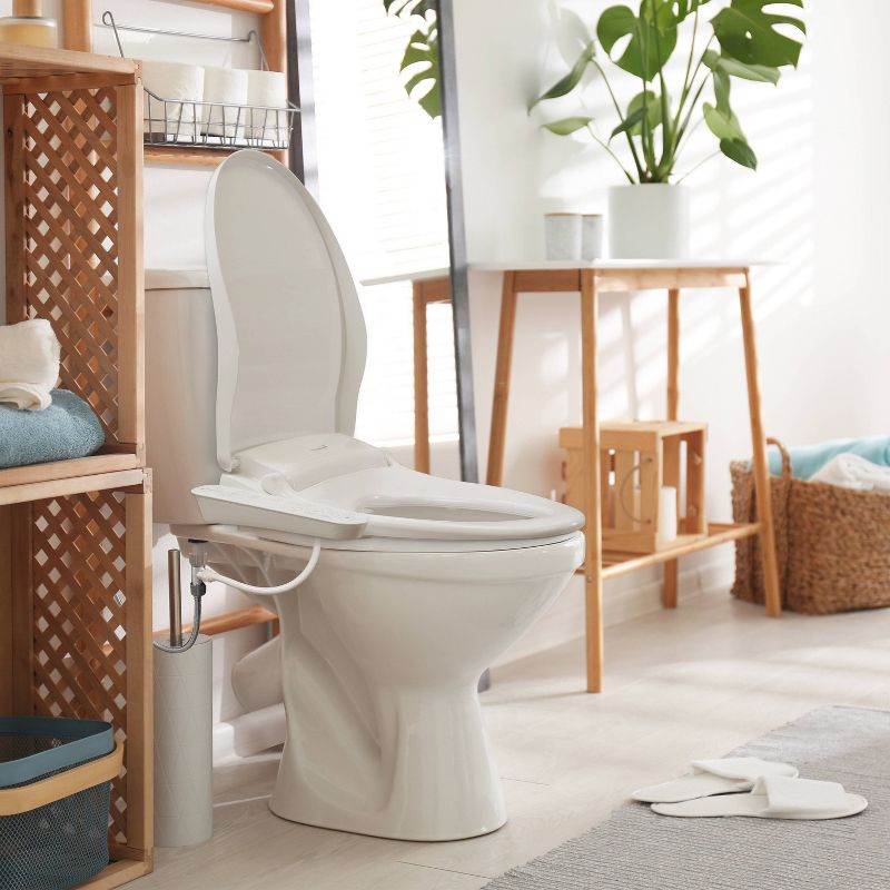 SB-100C Electric Bidet Toilet Seat for Elongated Toilets White - SmartBidet, 4 of 15