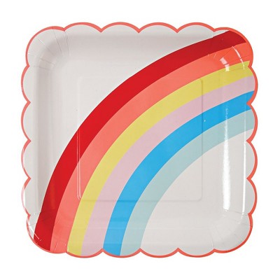 Meri Meri Rainbow Large Plates