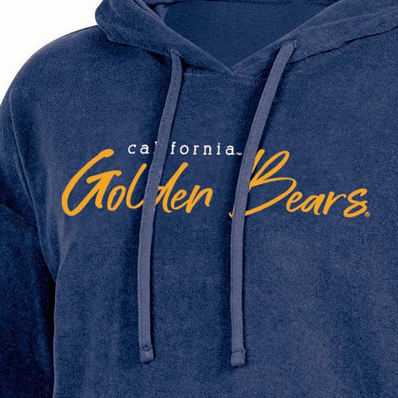 NCAA Cal Golden Bears Women&#39;s Terry Hooded Sweatshirt, 3 of 4