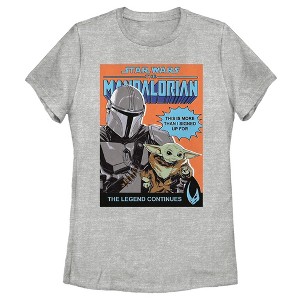 Women's Star Wars The Mandalorian The Legend Continues T-Shirt - 1 of 4