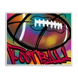 Stupell Industries Urban Sports Football, 24" x 30" - 1 of 4