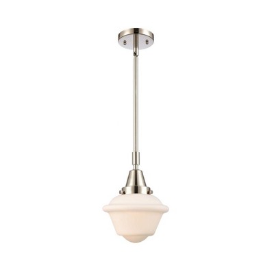 Oxford - 1 Light Stem Hung Mini Pendant In Traditional Style-9.13 Inches Tall and 7.5 Inches Wide